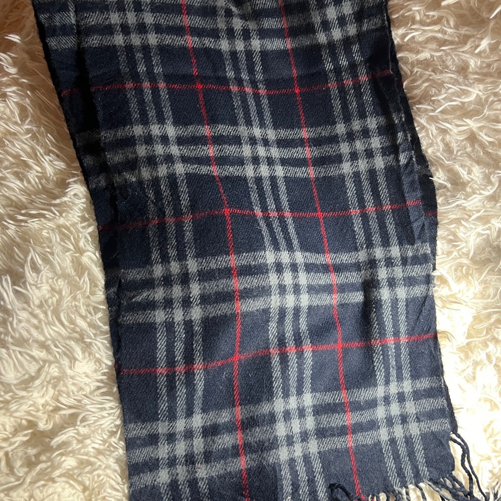 Burberry Plaid Wool Scarf - Picture 2 of 9